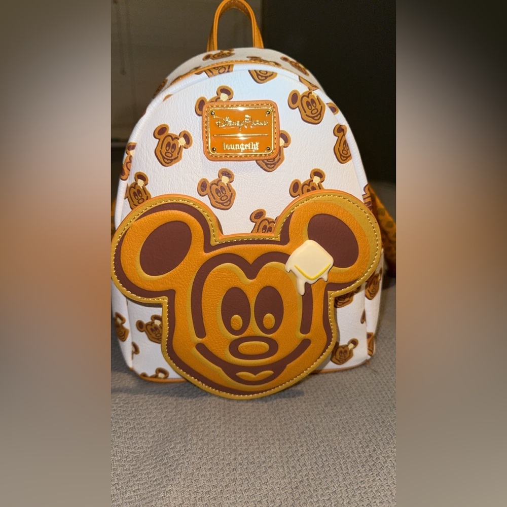 Mickey Waffle Disney Parks Loungefly